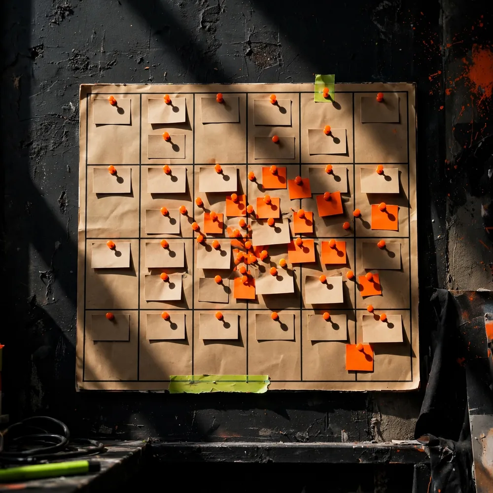 A wall planner