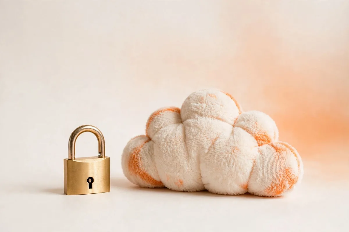 Image for the privacy section No account, no cloud copy